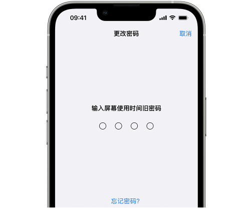 襄阳iPhone屏幕维修分享iPhone屏幕使用时间密码忘记了怎么办 