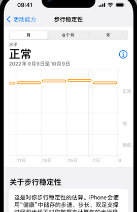 襄阳iPhone手机维修如何在iPhone开启'步行稳定性通知'