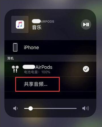 襄阳苹果14音频维修点分享iPhone14音频共享设置方法 