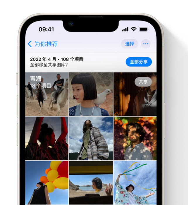 襄阳苹果维修网点分享在 iPhone 上使用共享图库 